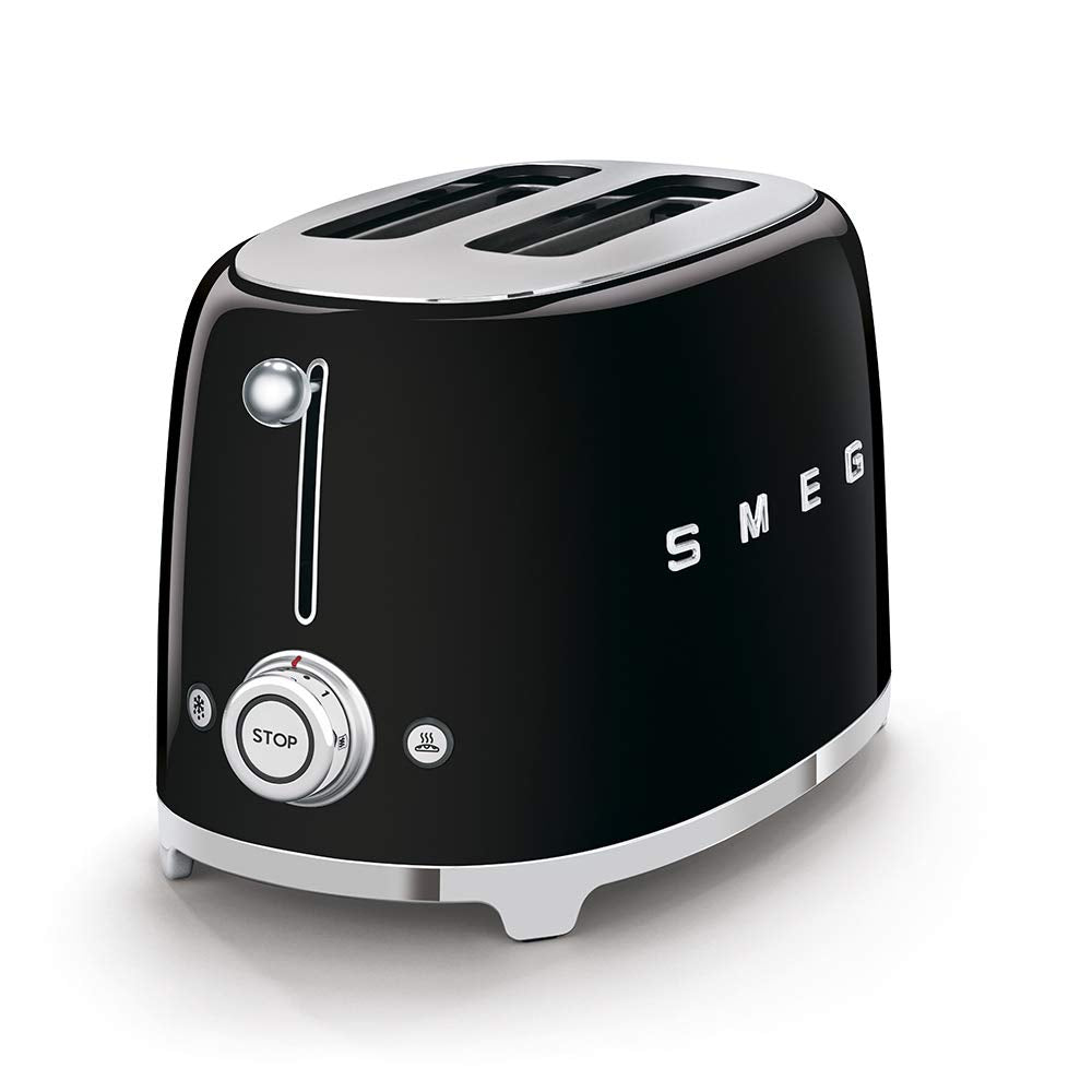 Smeg 50’s Style Retro Range Breakfast Set, 0.8L 1400W Mini Kettle and Multi-Functional